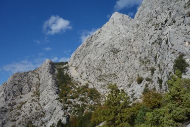 Biokovo na stazi Topići - Vrata Topola