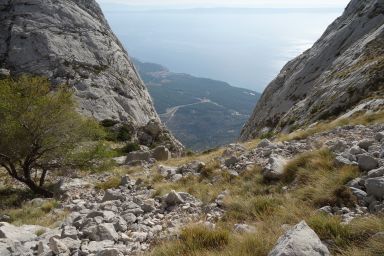 Biokovo izvan staze, Vrata Topola - Bukovac