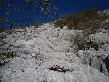 Mosor izvan Staze, Veliki Kabal, Ljuti put na Ljuti Kamen
